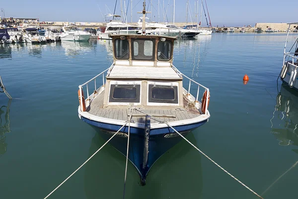 Barche da pesca, Heraklion of Crete, Grecia — Foto Stock