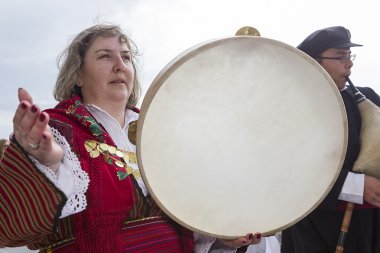 Bell taşıyıcılar geçit Selanik'te