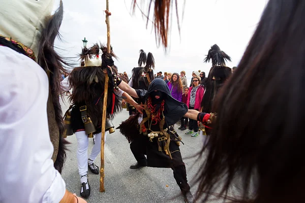 Bell bearers Parade i Thessaloniki - Stock-foto