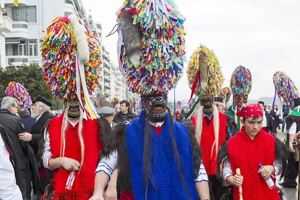 Desfile de Portadores de Campana en Tesalónica —  Fotos de Stock