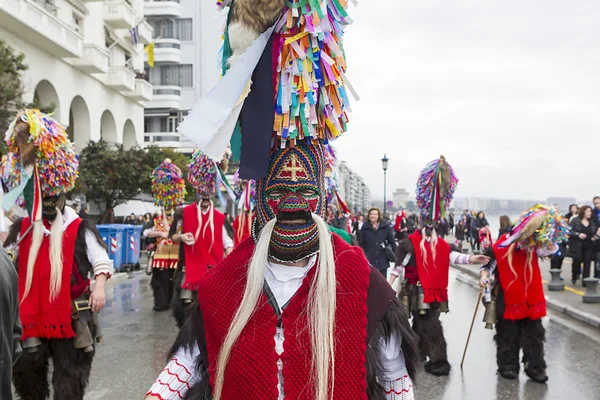 Bell bearer Parade in Thessaloniki — Stok Foto