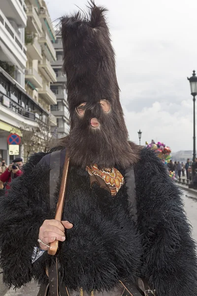 Bell bärare parad i thessaloniki — Stockfoto