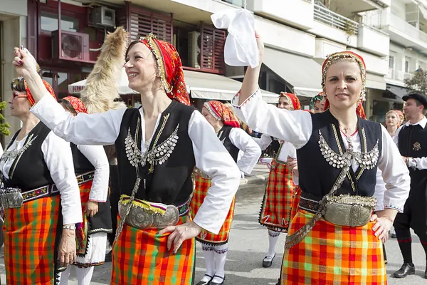 Desfile de Portadores de Campana en Tesalónica — Foto de Stock