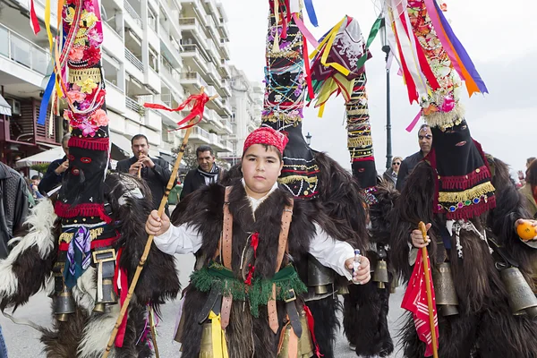 Bell bearers Parade in Thessaloniki — Stock Photo, Image