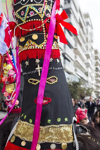 Bell bärare parad i thessaloniki — Stockfoto