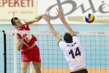 Yunan Voleybol Ligi paok rakip Olympiakos