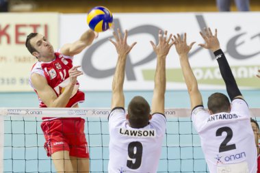 Yunan Voleybol Ligi paok rakip Olympiakos