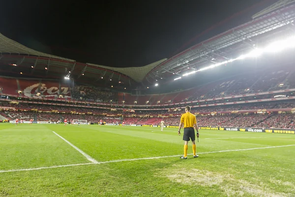 Sl Benfica vs paok Saloniki Liga Mistrzów — Zdjęcie stockowe