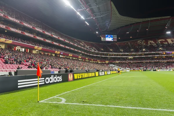 Sl Benfica vs paok Saloniki Liga Mistrzów — Zdjęcie stockowe