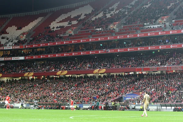 Sl Benfica vs paok Saloniki Liga Mistrzów — Zdjęcie stockowe