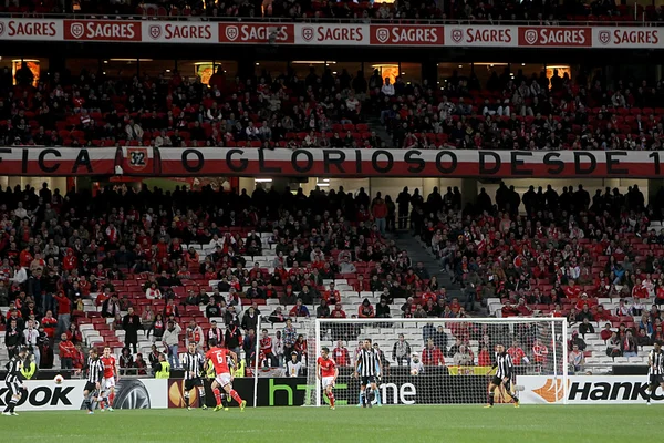 Benfica sl vs paok Soluň uefa europa league — Stock fotografie