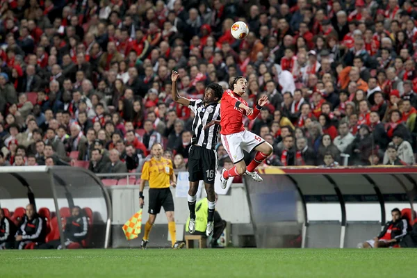 Sl Benfica vs paok Saloniki Liga Mistrzów — Zdjęcie stockowe