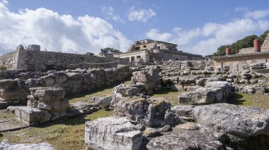 Knossos Sarayı'nda Girit, Yunanistan knossos Sarayı, bu en büyük b