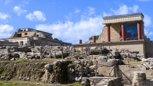 크노소스 궁전, 크레타, 그리스 크노소스 궁전에는 큰 B — 스톡 사진