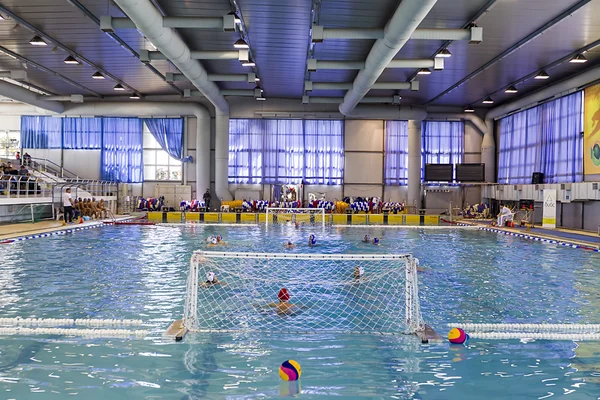 PAOK vs VOULIAGMENI POLO DE AGUA —  Fotos de Stock