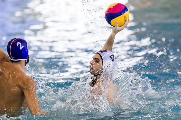 PAOK vs VOULIAGMENI POLO DE AGUA — Foto de Stock