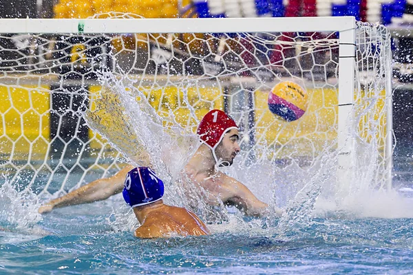 Paok vs vouliagmeni Wasserball — Stockfoto