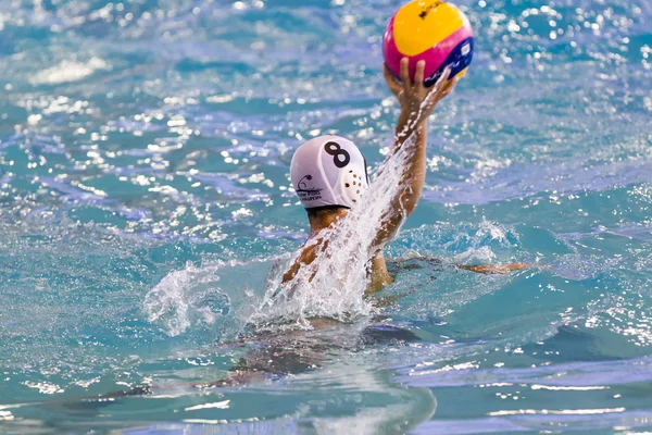 PAOK vs VOULIAGMENI POLO ACQUA — Foto Stock