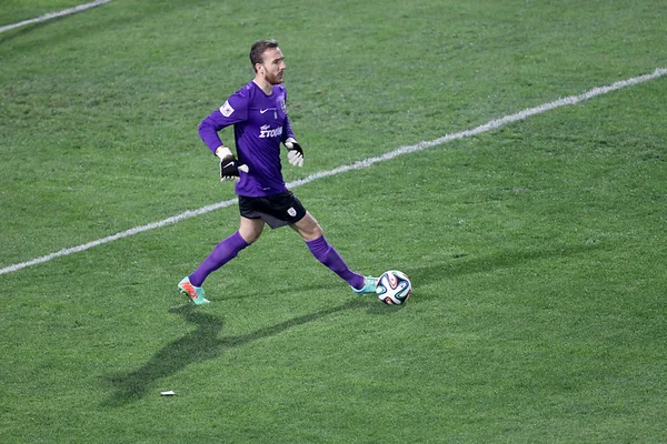 PAOK vs Olympiakos Griekse superleague wedstrijd — Stockfoto