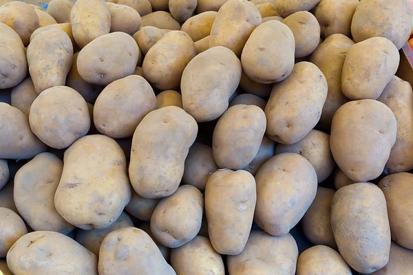 Potatoes raw vegetables food in market for pattern texture and b — Stock Photo, Image