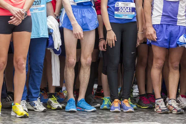 9e marathon van alexander de grote Griekse — Stockfoto