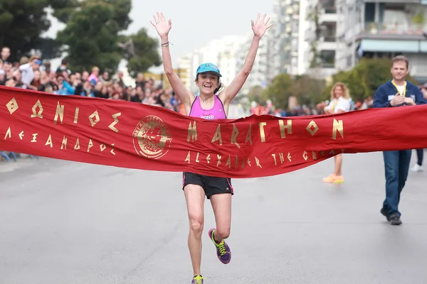 9th Marathon Alexander the Great Greek — Stock Photo, Image