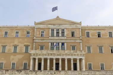 Atina - Yunanistan Yunan Parlamentosu Meclis'te bulunan.Αθήνα - Βουλή της Ελλάδας βρίσκεται στο Κοινοβούλιο