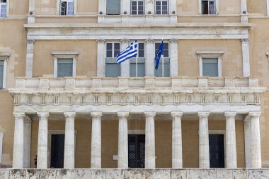 Atina - Yunanistan Yunan Parlamentosu Meclis'te bulunan.Αθήνα - Βουλή της Ελλάδας βρίσκεται στο Κοινοβούλιο