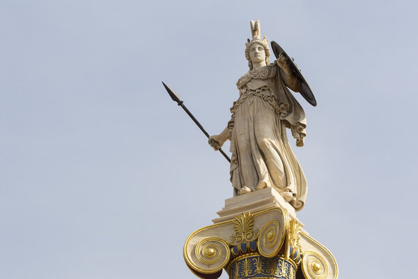 Athena statue from the Academy of Athens, Greece
