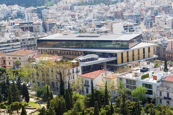 Nuevo museo de la Acrópolis, Atenas, Grecia — Foto de Stock