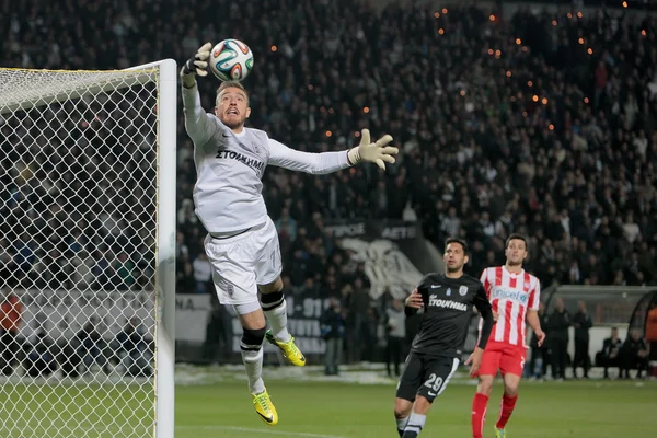 PAOK VS OLYMPIACOS GREEK CUP — Stock Photo, Image