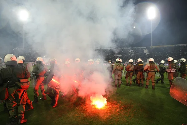 Coupe grec du PAOK vs olympiacos — Photo