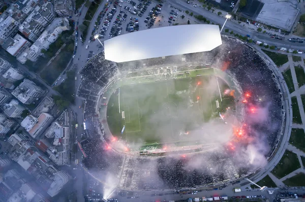 Copa griega del PAOK vs olympiacos — Foto de Stock