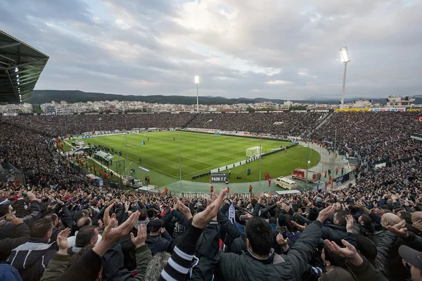 PAOK vs Olympiakos Puchar Grecji — Zdjęcie stockowe