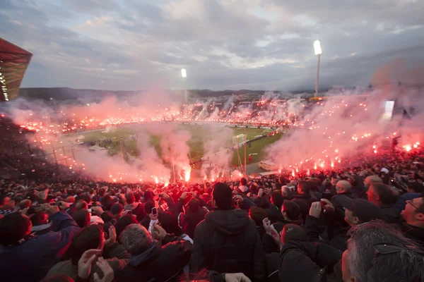 Paok 対オリンピアコス ギリシャ カップ — ストック写真