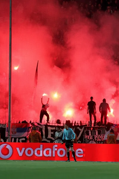 PAOK vs Olympiakos grekiska cupen — Stockfoto