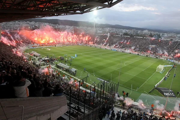 Paok vs 奥林匹亚科斯希腊杯 — 图库照片