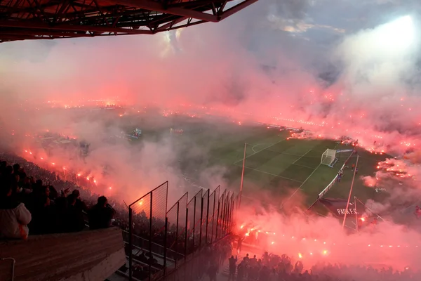 Copa griega del PAOK vs olympiacos — Foto de Stock