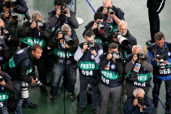 PAOK VS PANATHINAIKOS GREEK CUP FINAL — Stock Photo, Image