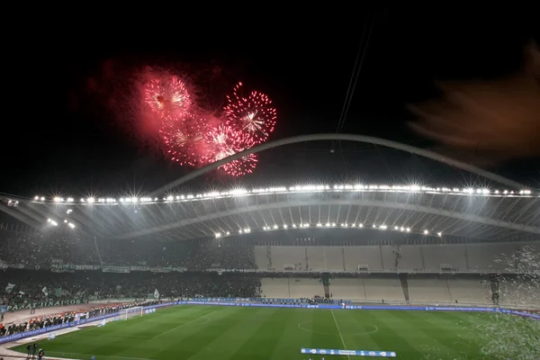 PAOK VS PANATHINAIKOS GREEK CUP FINAL — Stock Photo, Image