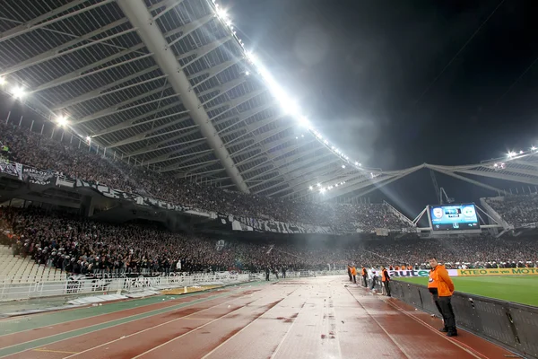 Finał greckiego PAOK vs panathinaikos — Zdjęcie stockowe