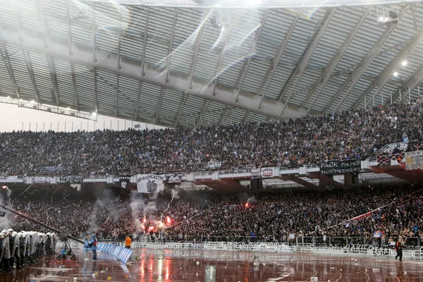 PAOK VS PANATHINAIKOS GREEK CUP FINAL — Stock Photo, Image