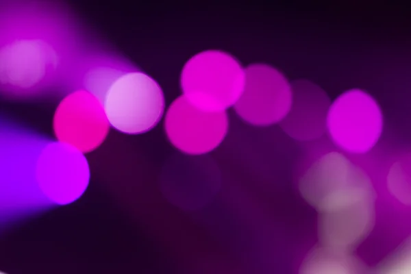 Defocused entertainment concert lighting on stage, bokeh. — Stock Photo, Image