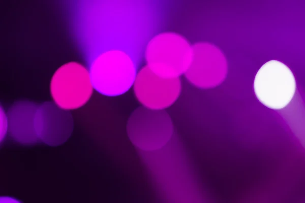 Defocused entertainment concert lighting on stage, bokeh. — Stock Photo, Image