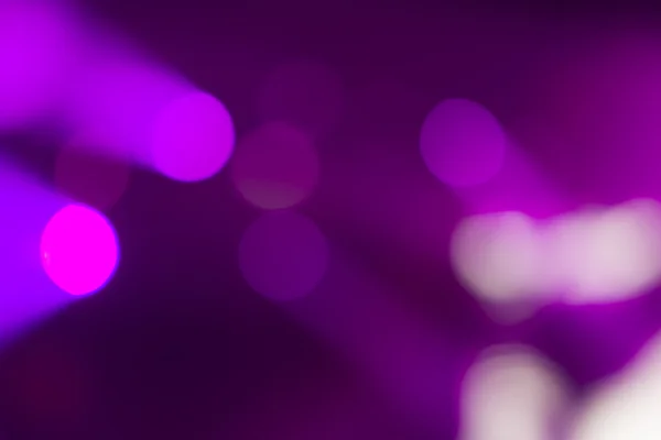 Defocused entertainment concert lighting on stage, bokeh. — Stock Photo, Image