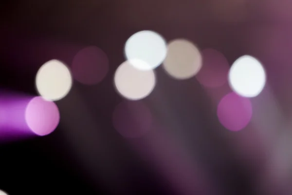 Defocused entertainment concert lighting on stage, bokeh. — Stock Photo, Image