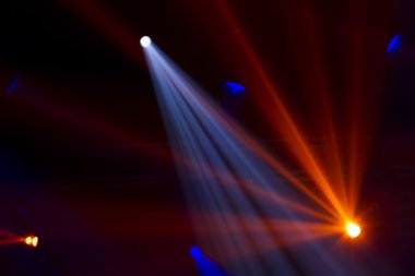 ufuk eğlence konser aydınlatma sahnede, bokeh.