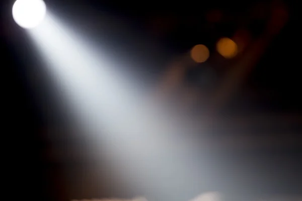 Defocused entertainment concert lighting on stage, bokeh. — Stock Photo, Image