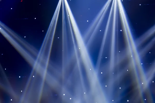 Defocused entertainment concert lighting on stage, bokeh. — Stock Photo, Image