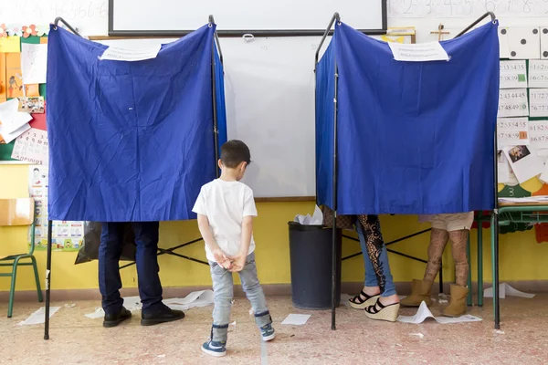 Gemeentelijke en regionale verkiezingen in Griekenland — Stockfoto